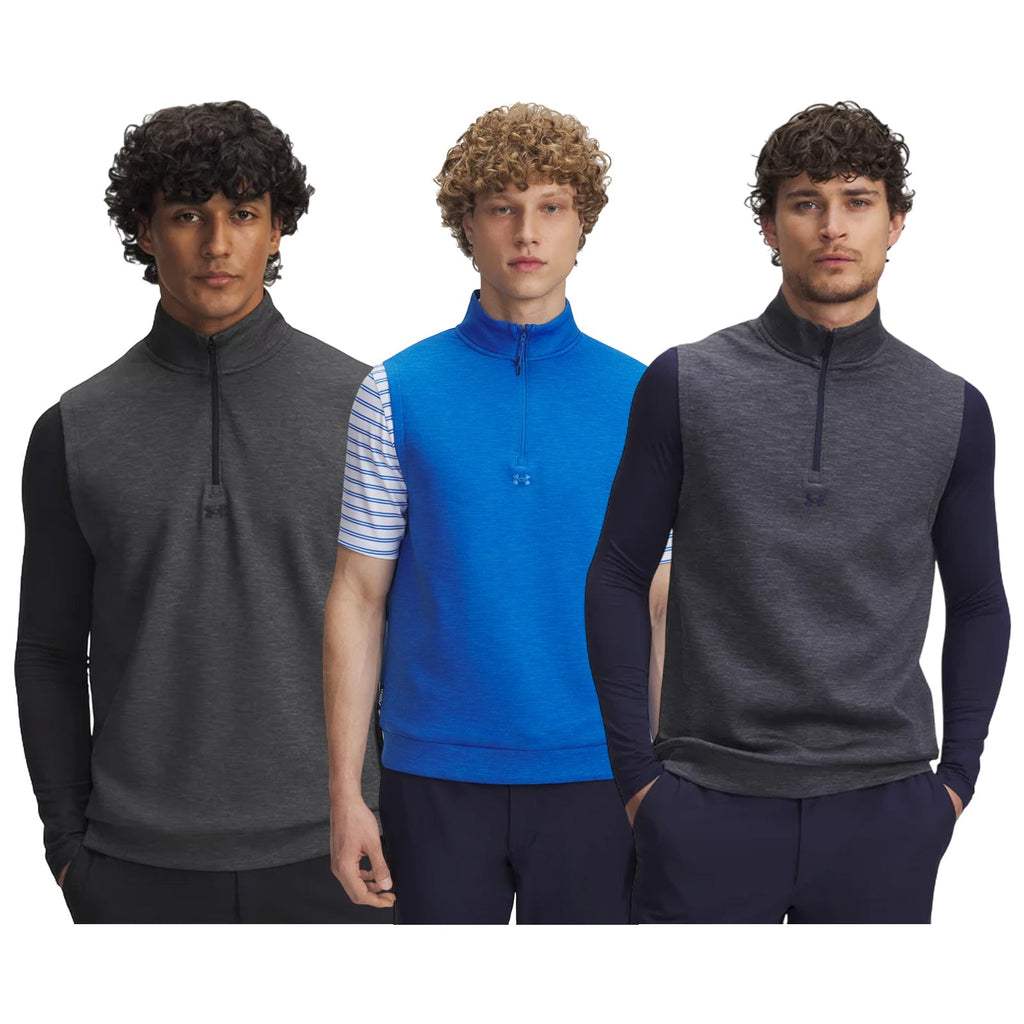 Under Armour Mens Drive Half Zip Vest