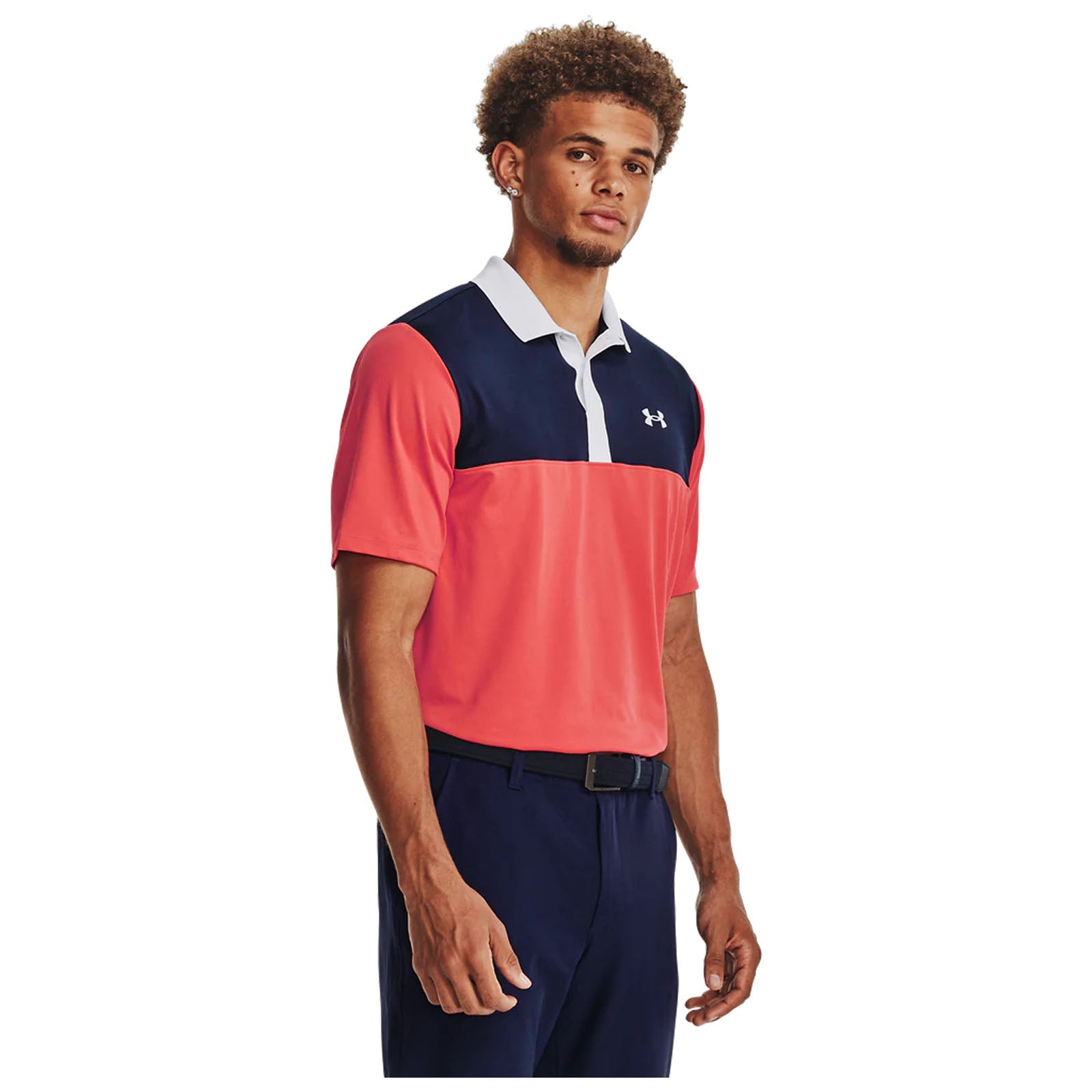 Under Armour Mens Performance 3.0 Colorblock Polo Shirt