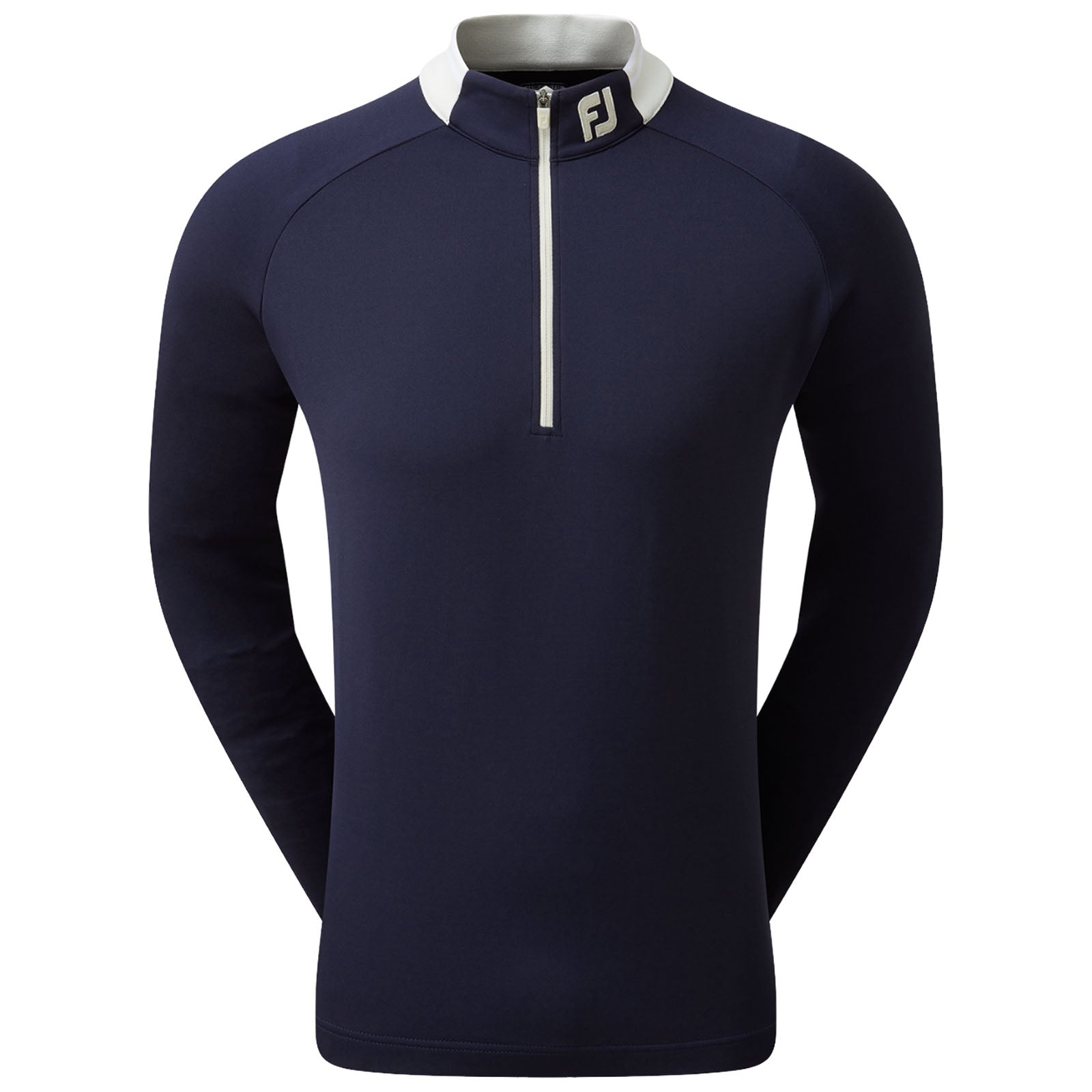 FootJoy Mens Rib Trim Chill-Out Half Zip