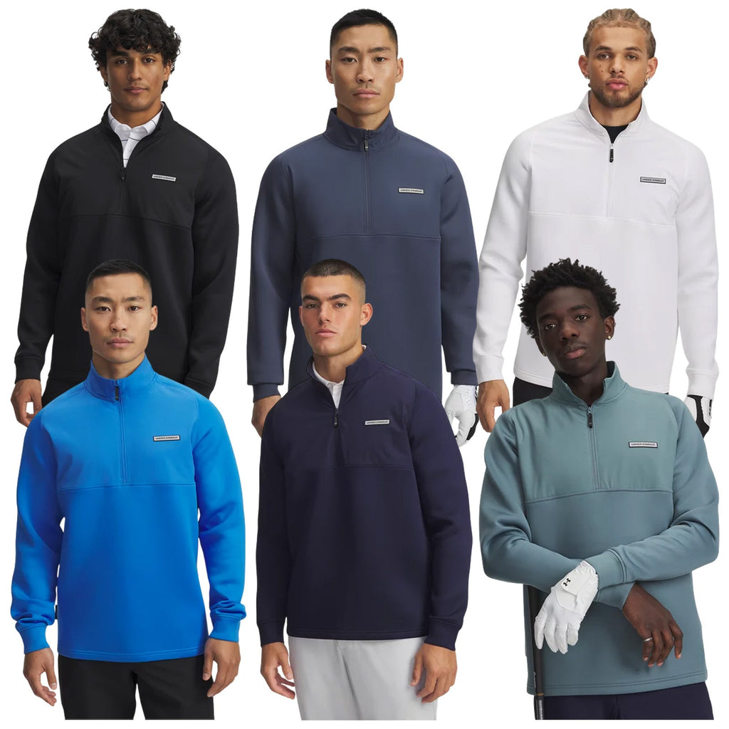 Under Armour Mens Drive Pro Hybrid Half Zip