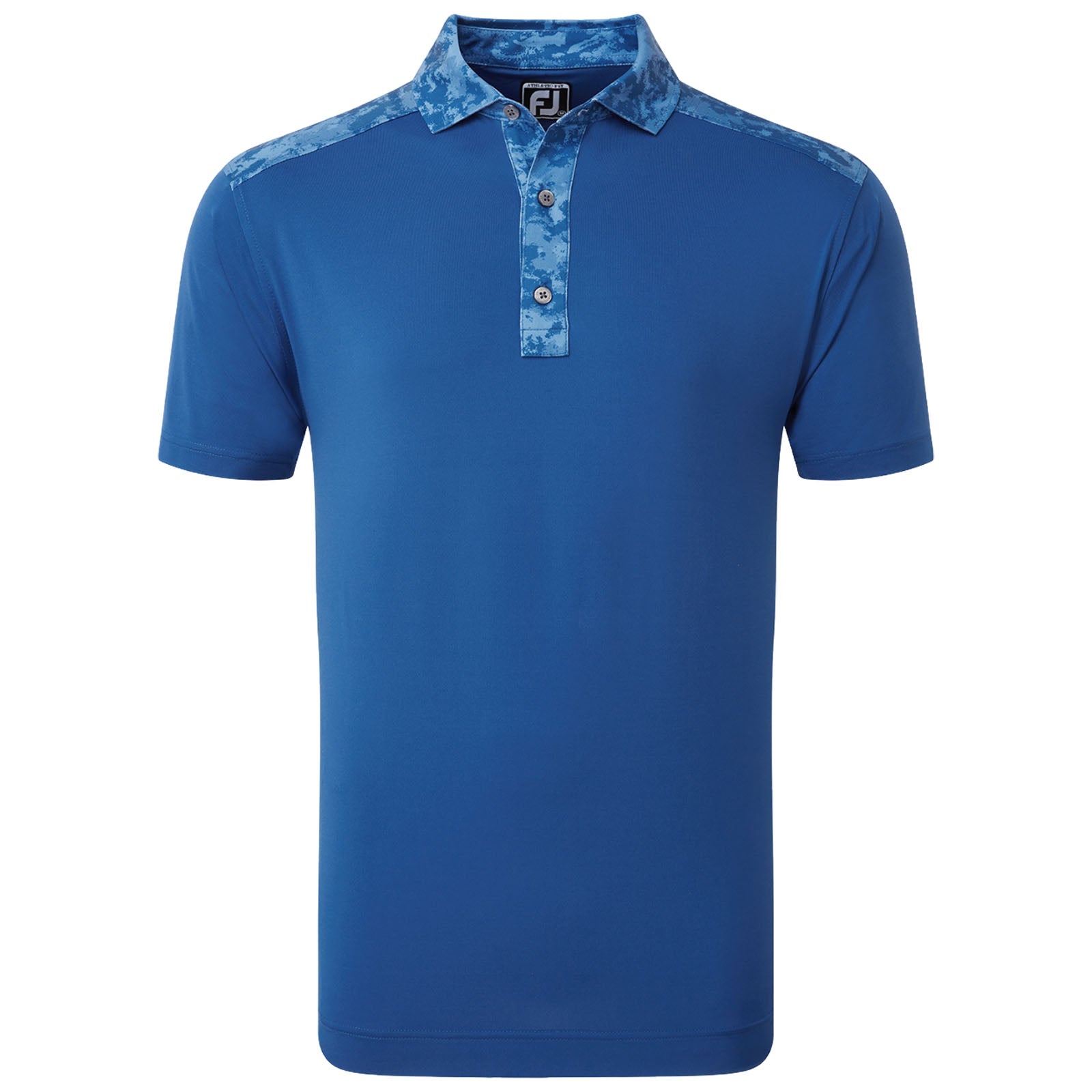 FootJoy Mens Cloud Camo Trim Polo Shirt