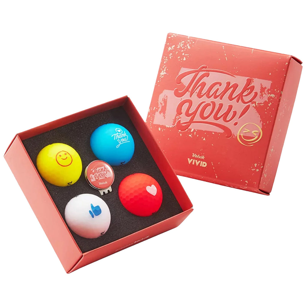 Volvik Vivid Golf Balls Special Edition Thank You Pack