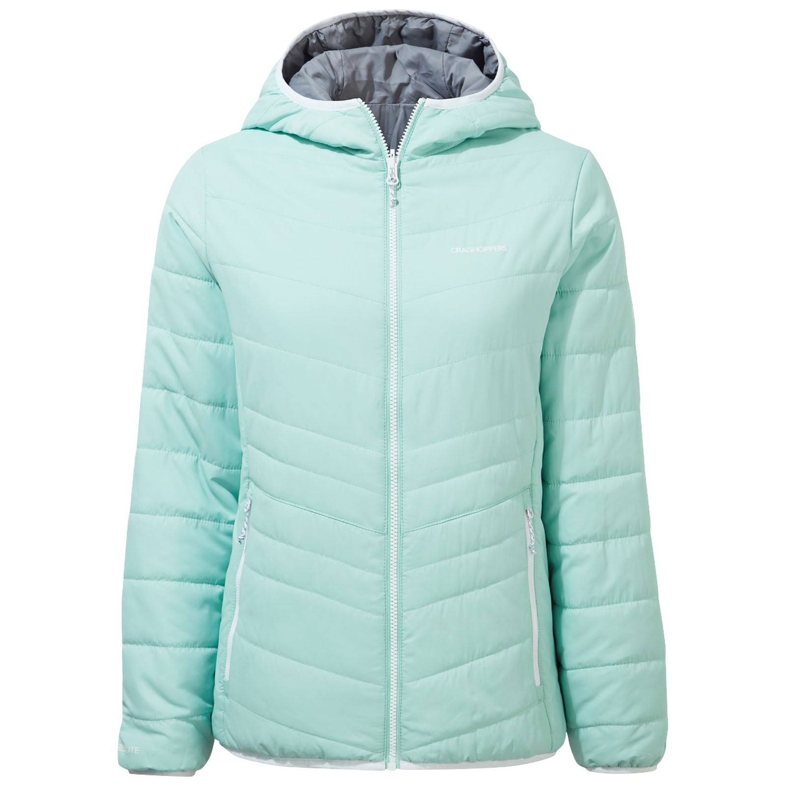 Craghoppers Ladies Compresslite VI Reversible Hooded Jacket - 10 UK