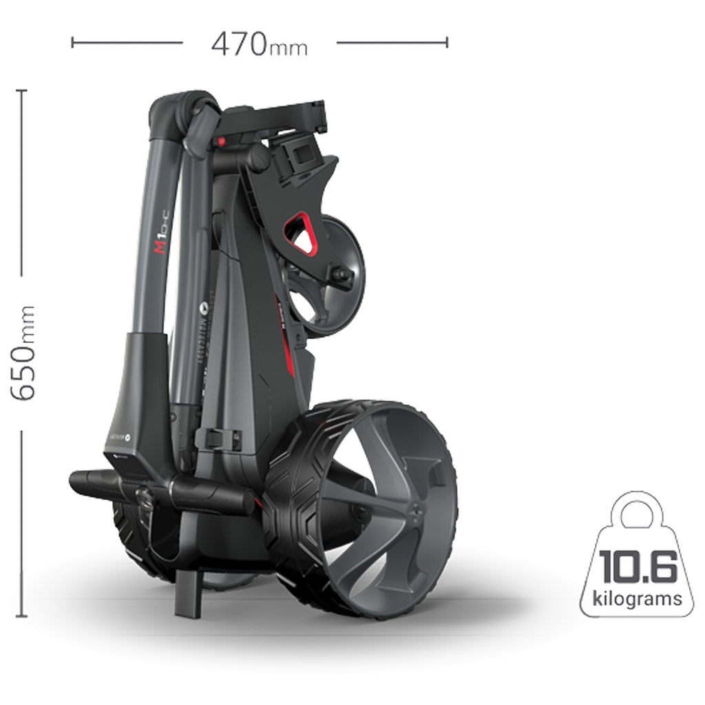 2025 Motocaddy M1 DHC Electric Golf Trolley