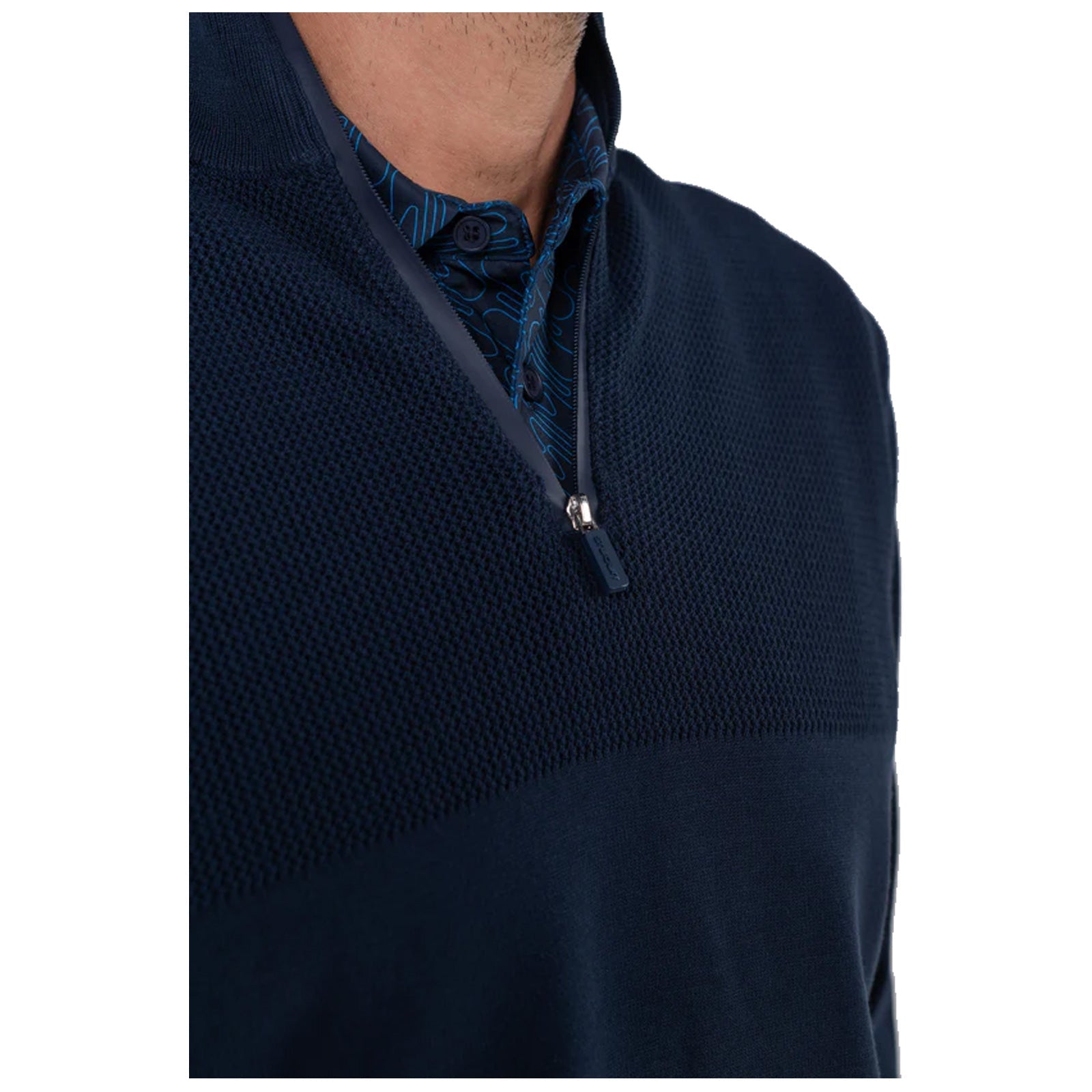 Stuburt Mens Tawny Half Zip Top