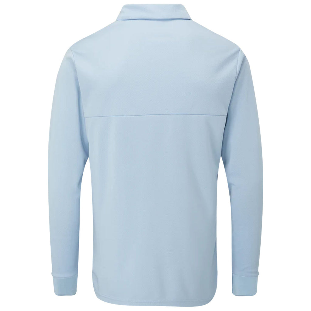 Stuburt Mens Sport Tech Long Sleeve Polo Shirt