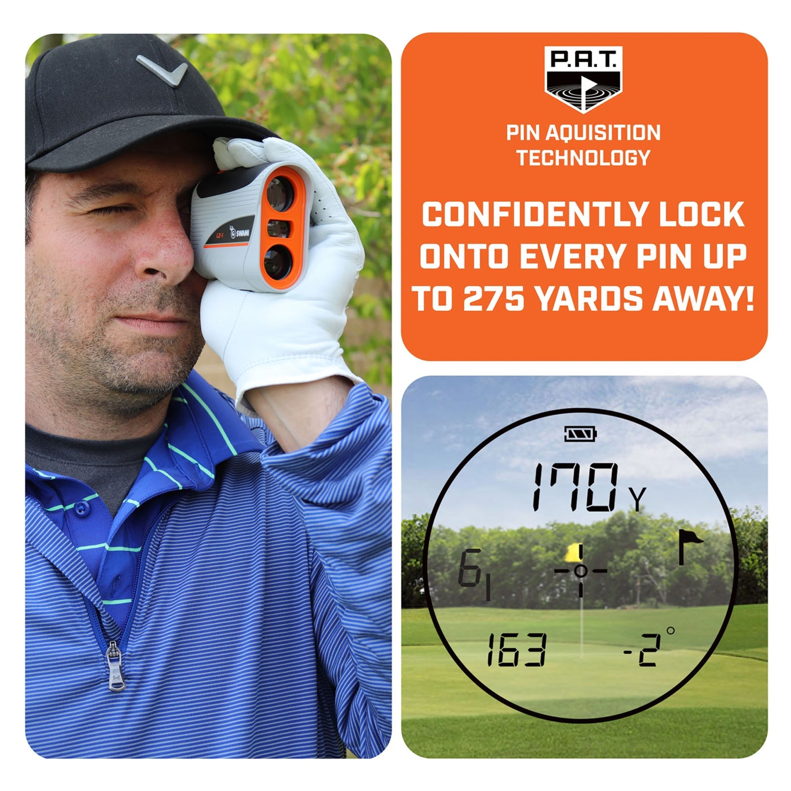 Izzo Swami LZ-I Golf Laser Rangefinder