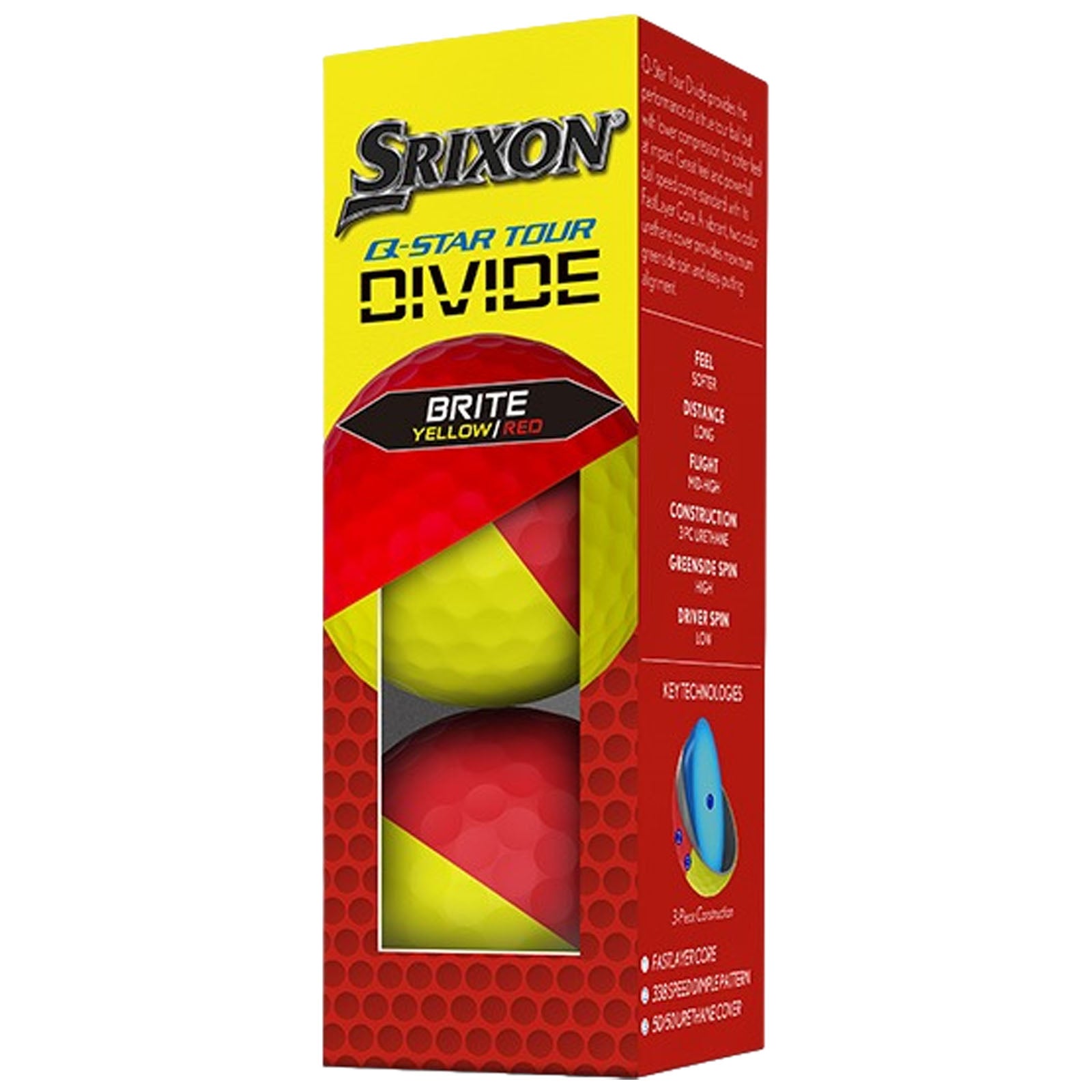 2025 Srixon Q-Star Tour Divide Golf Balls