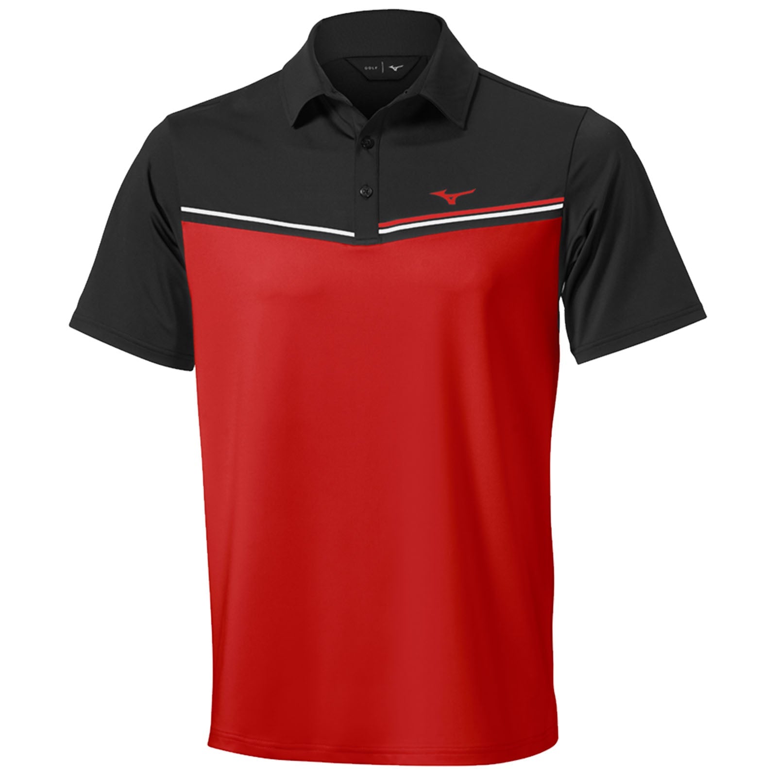 Mizuno Mens Elite Bloc Polo Shirt