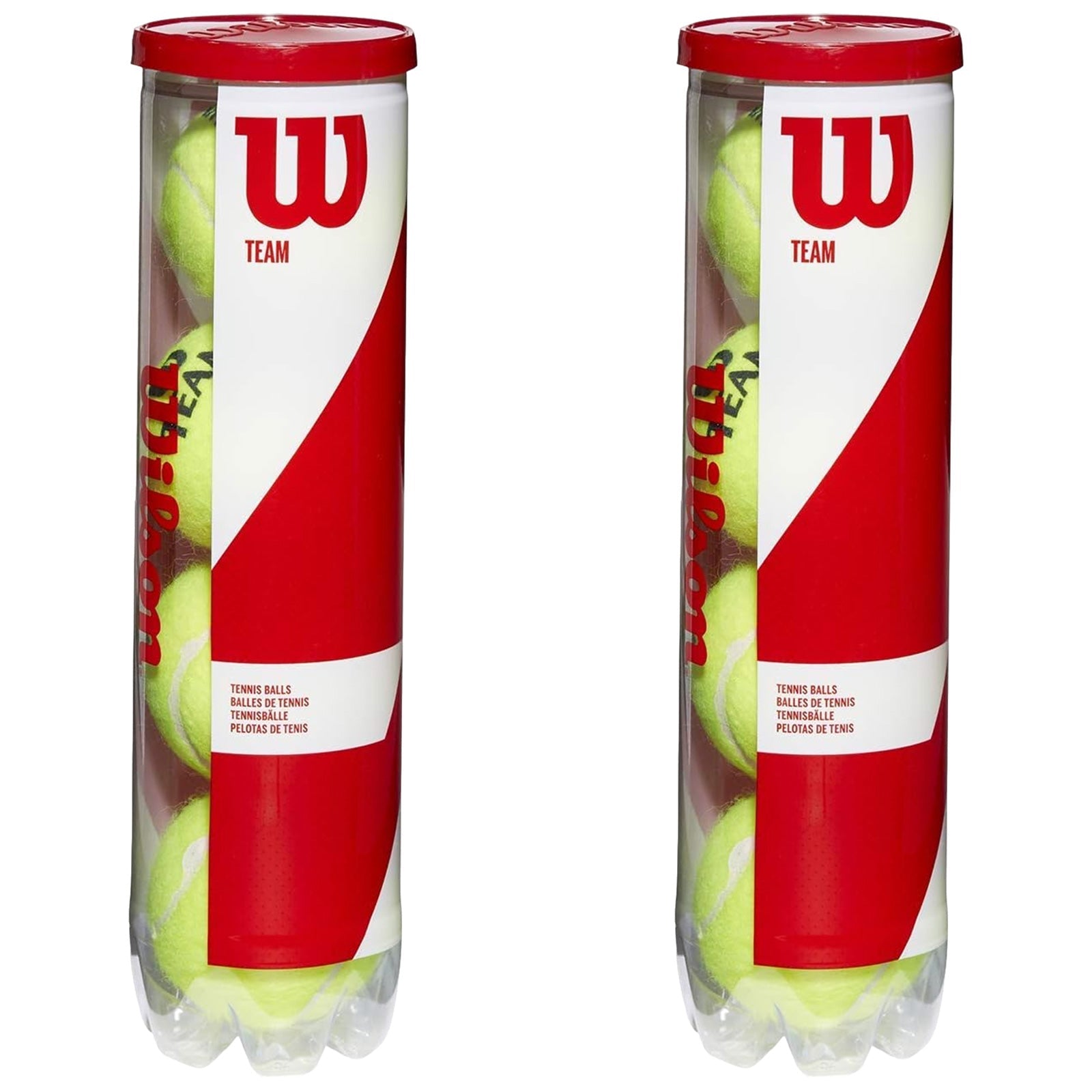 Wilson Team W Practice Tennis Balls