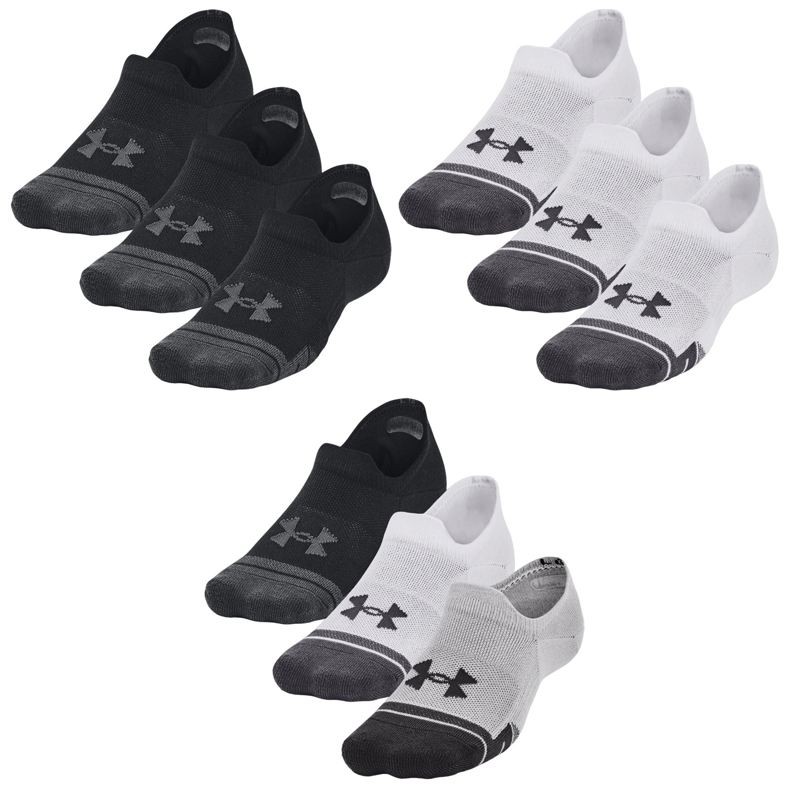 Under Armour Tech Performance Ultra Low Tab Socks (3 Pairs)