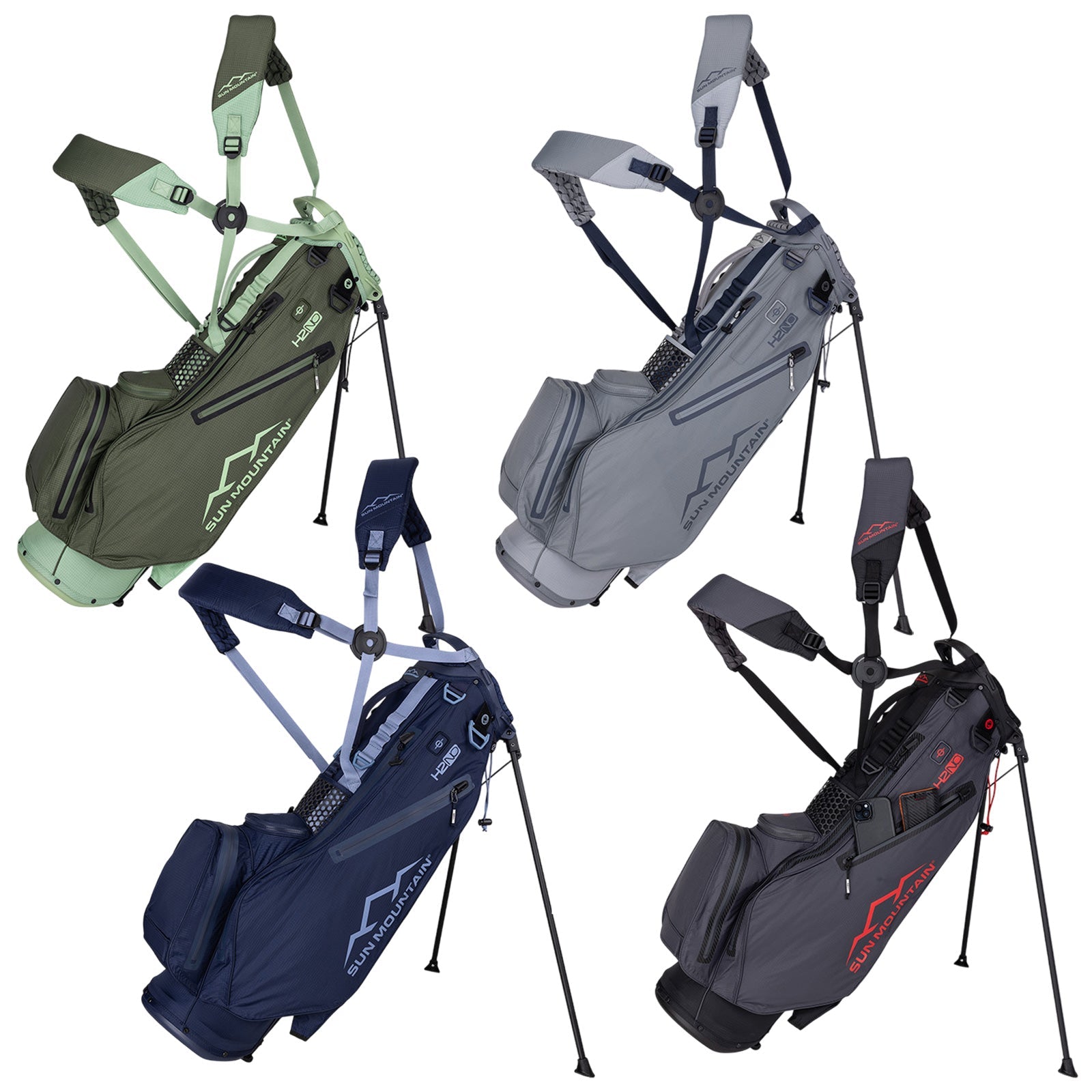 Sun Mountain H2NO LiteSpeed Waterproof Stand Bag