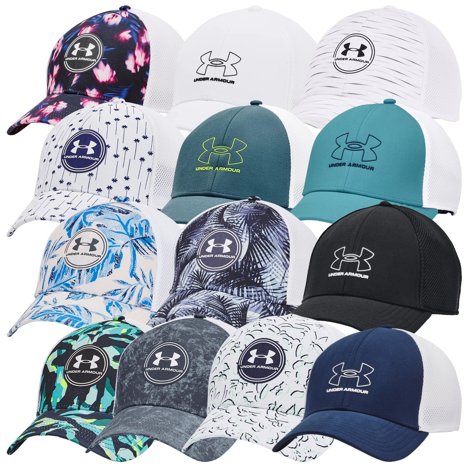 Under Armour Mens Iso-Chill Driver Mesh Cap