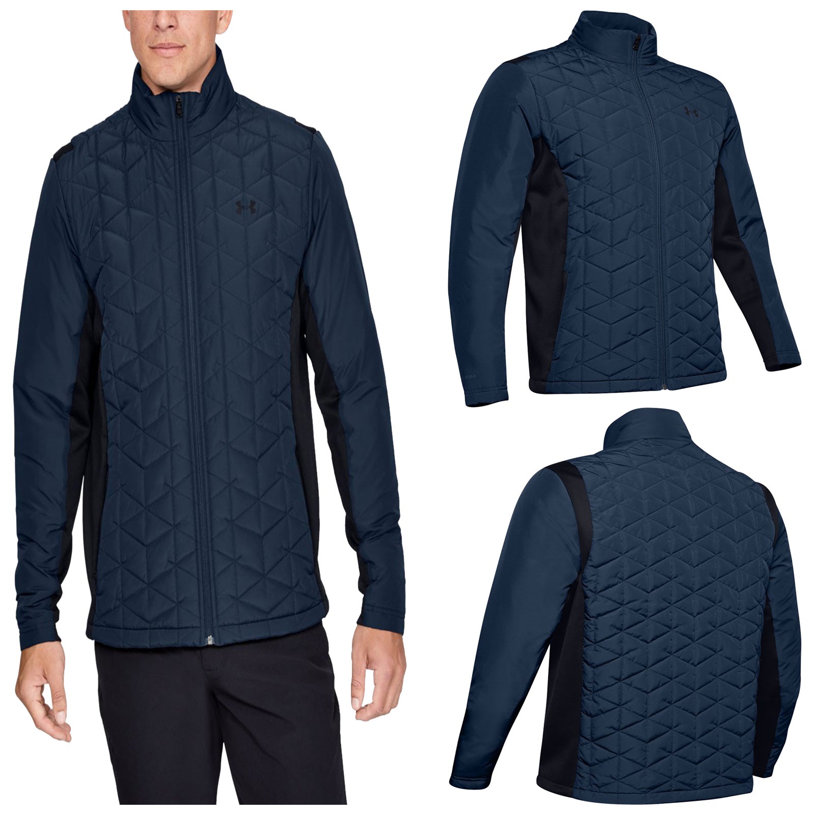 Under Armour Mens ColdGear Reactor Hybrid Jacket Small