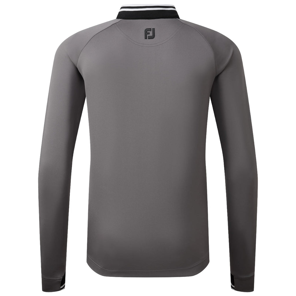 FootJoy Mens Rib Trim Chill-Out Half Zip