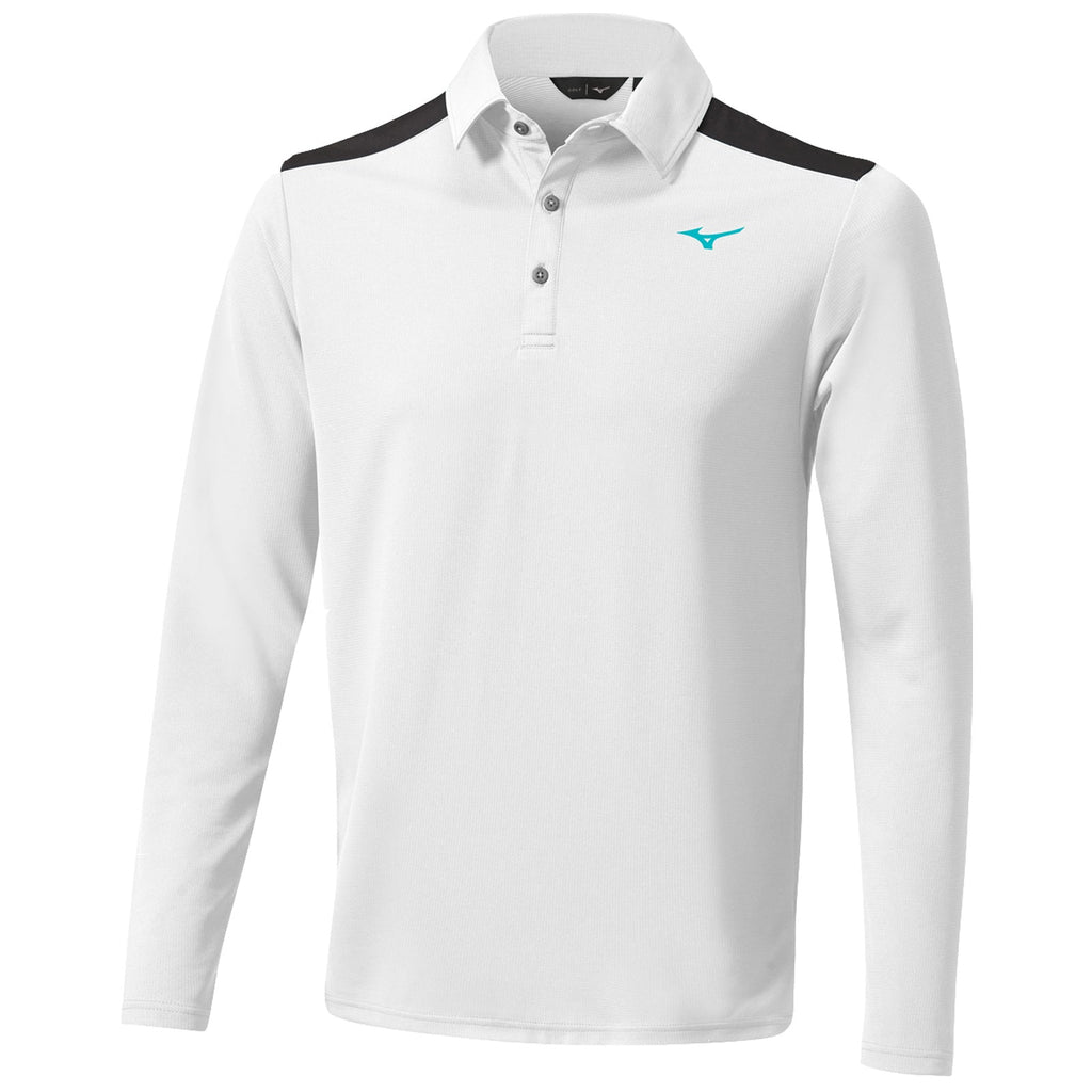 Mizuno Mens Winter Elite Long Sleeve Polo Shirt
