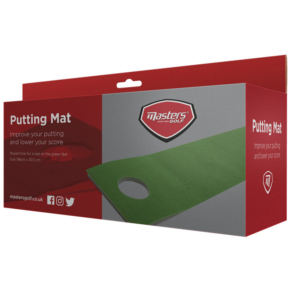 Masters Golf Putting Mat 198cm