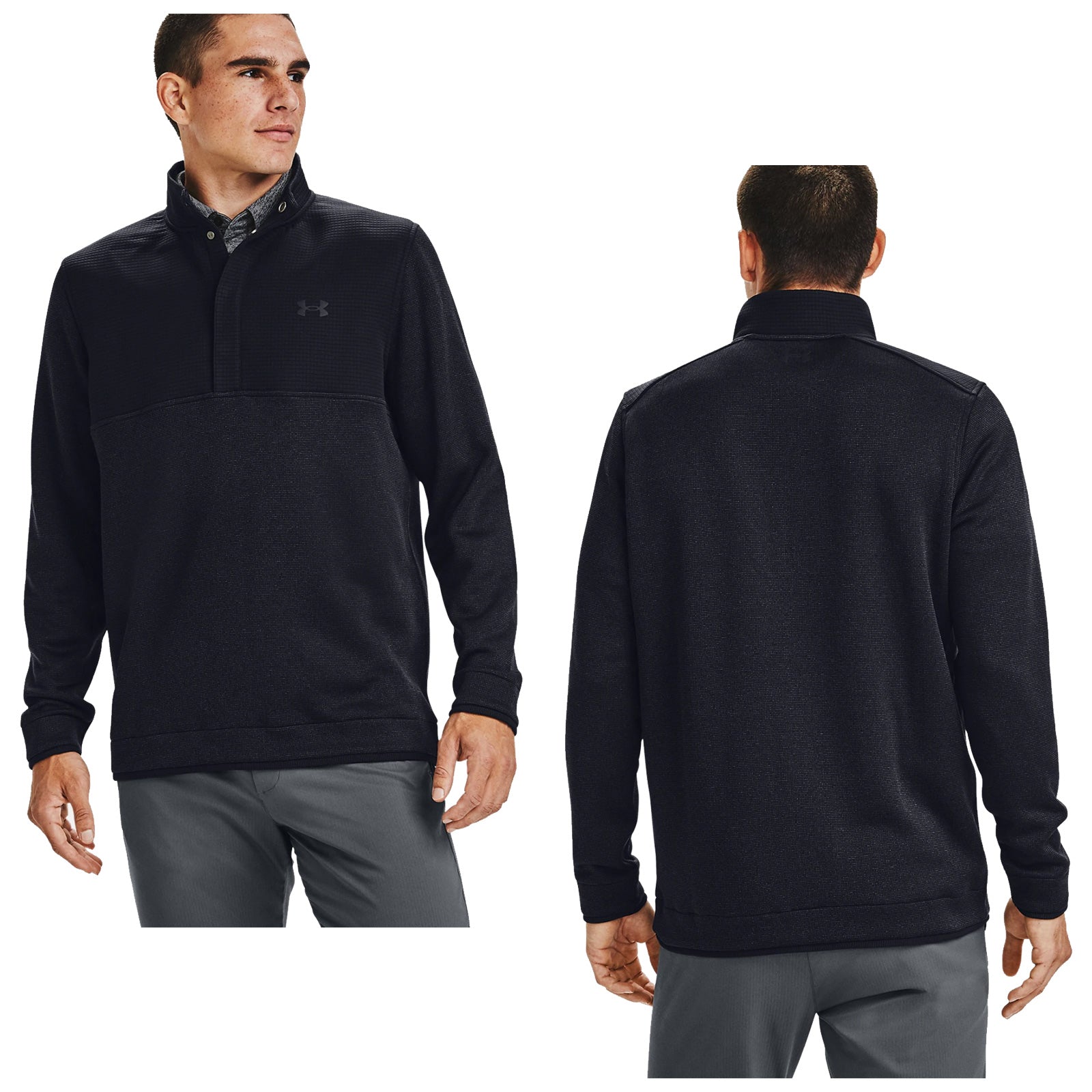Under Armour Mens Storm SweaterFleece Half Snap Top