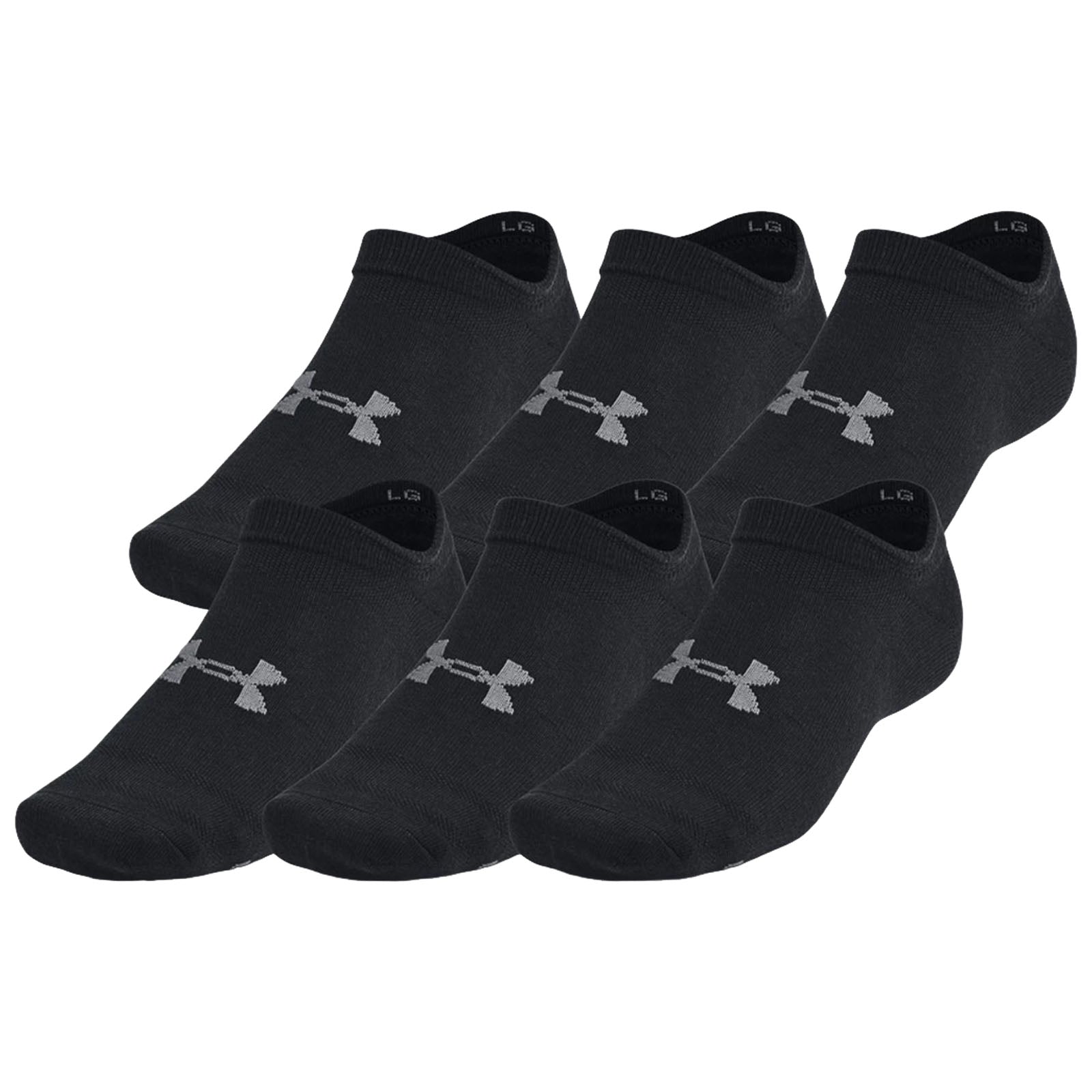 Under Armour Essential No-Show Socks (6 Pairs)