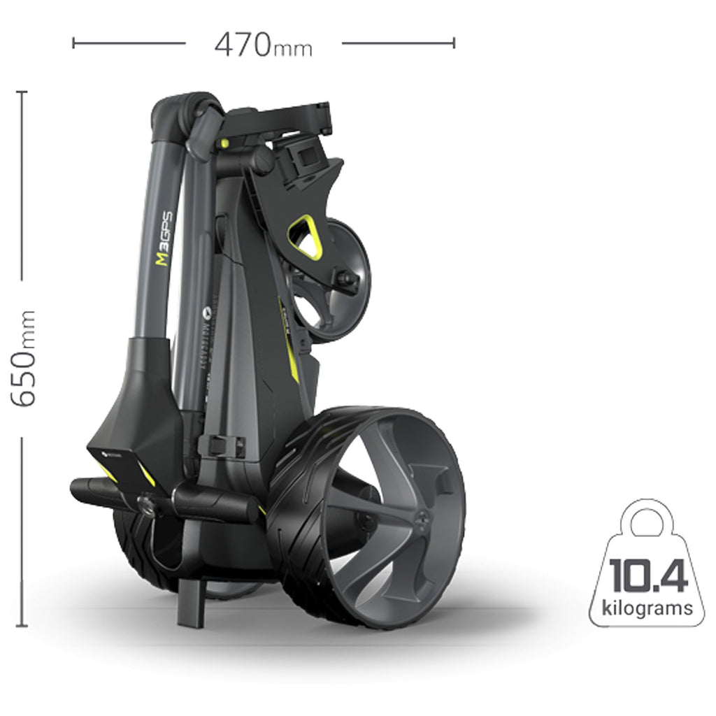 2025 Motocaddy M3 GPS Electric Golf Trolley