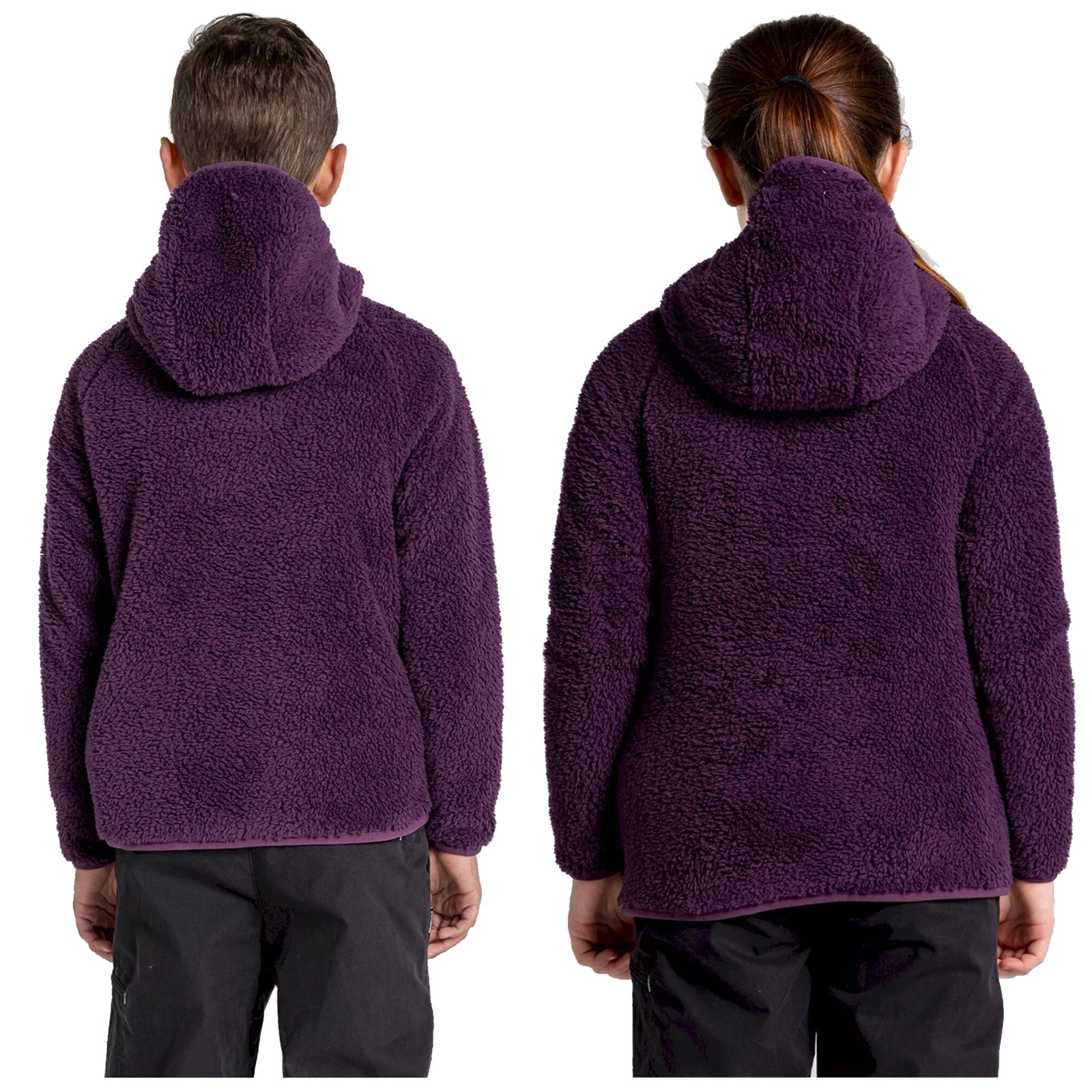 Craghoppers Junior Kaito Hooded Fleece Jacket