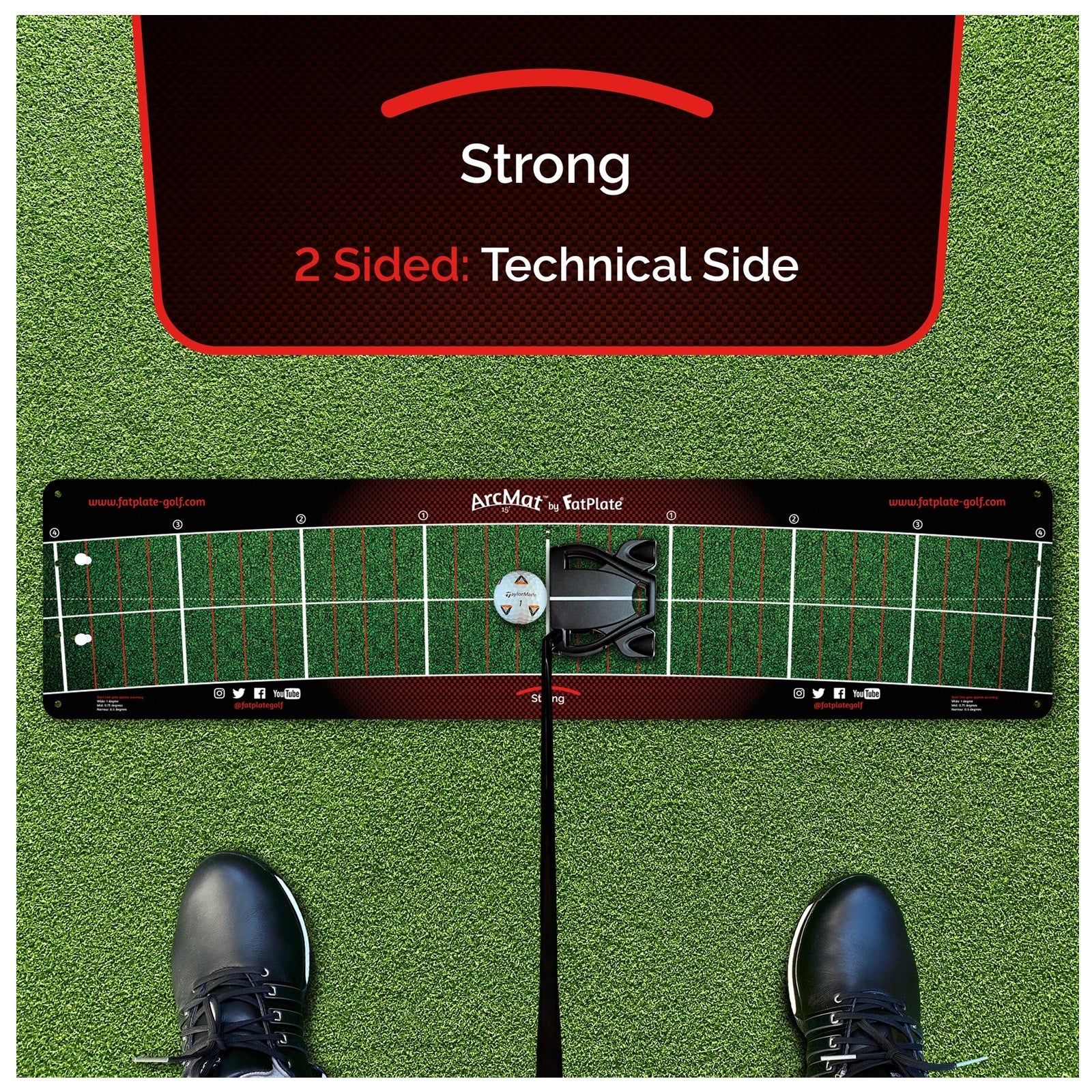 FatPlate ArcMat Stroke Path Trainer