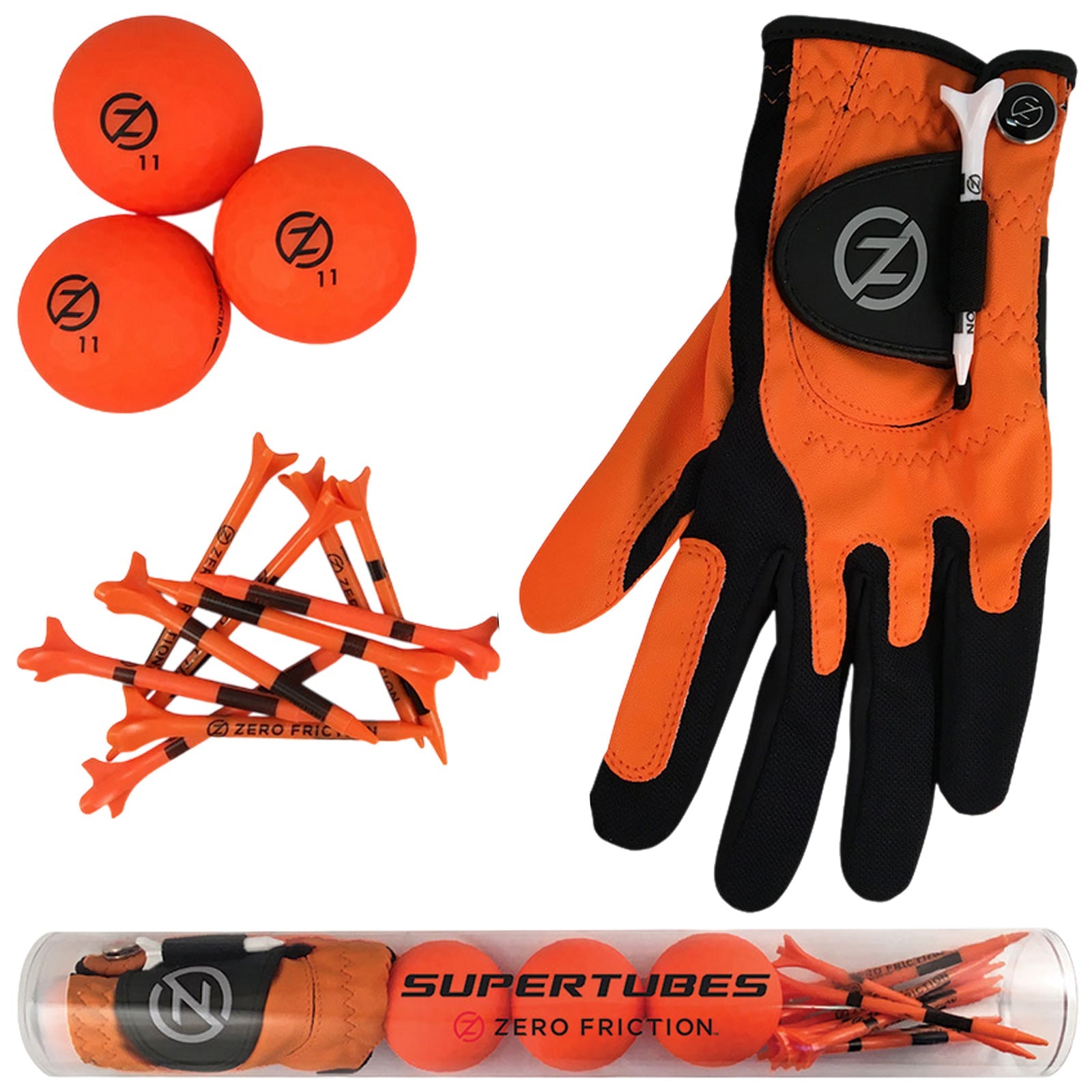 Zero Friction Supertubes Golf Gift Set