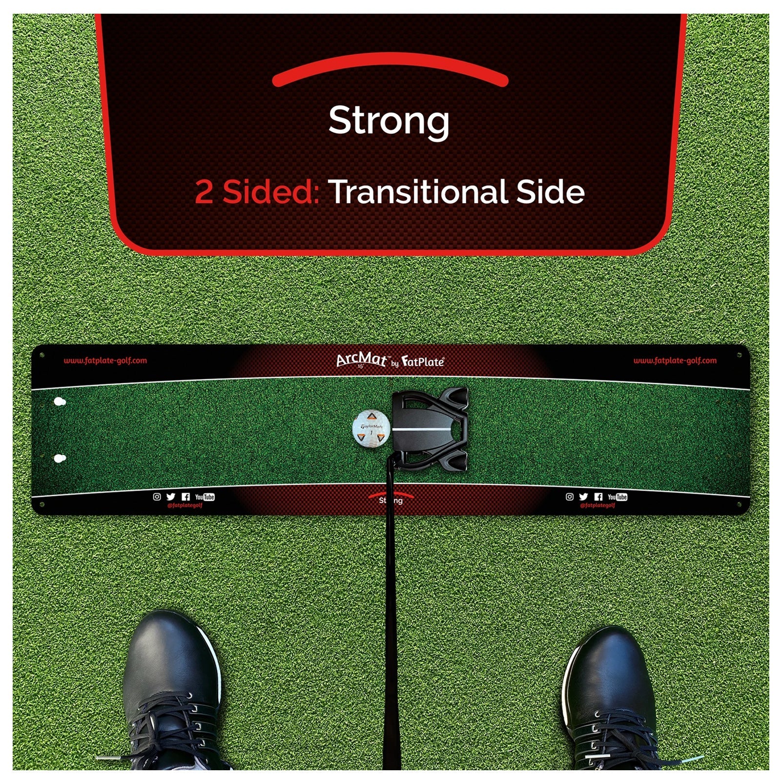 FatPlate ArcMat Stroke Path Trainer