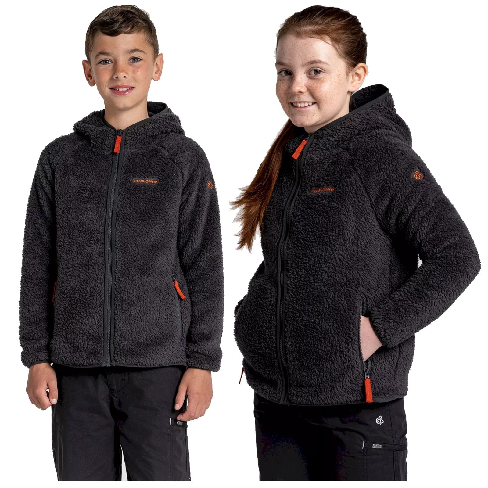 Craghoppers Junior Kaito Hooded Fleece Jacket